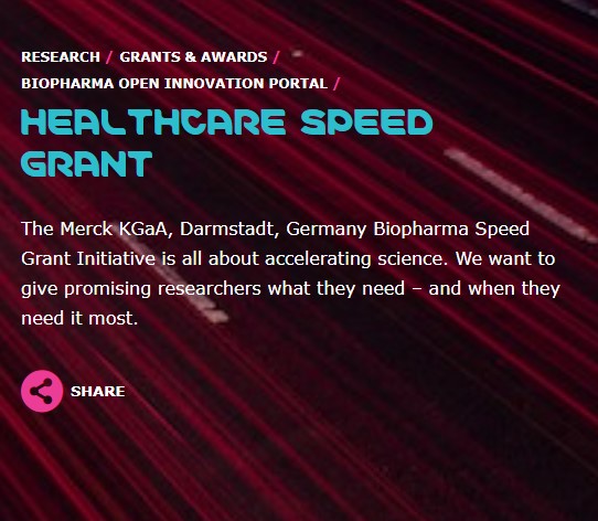 OmicsChart is a recipient of Merck Healthcare Speed Grant